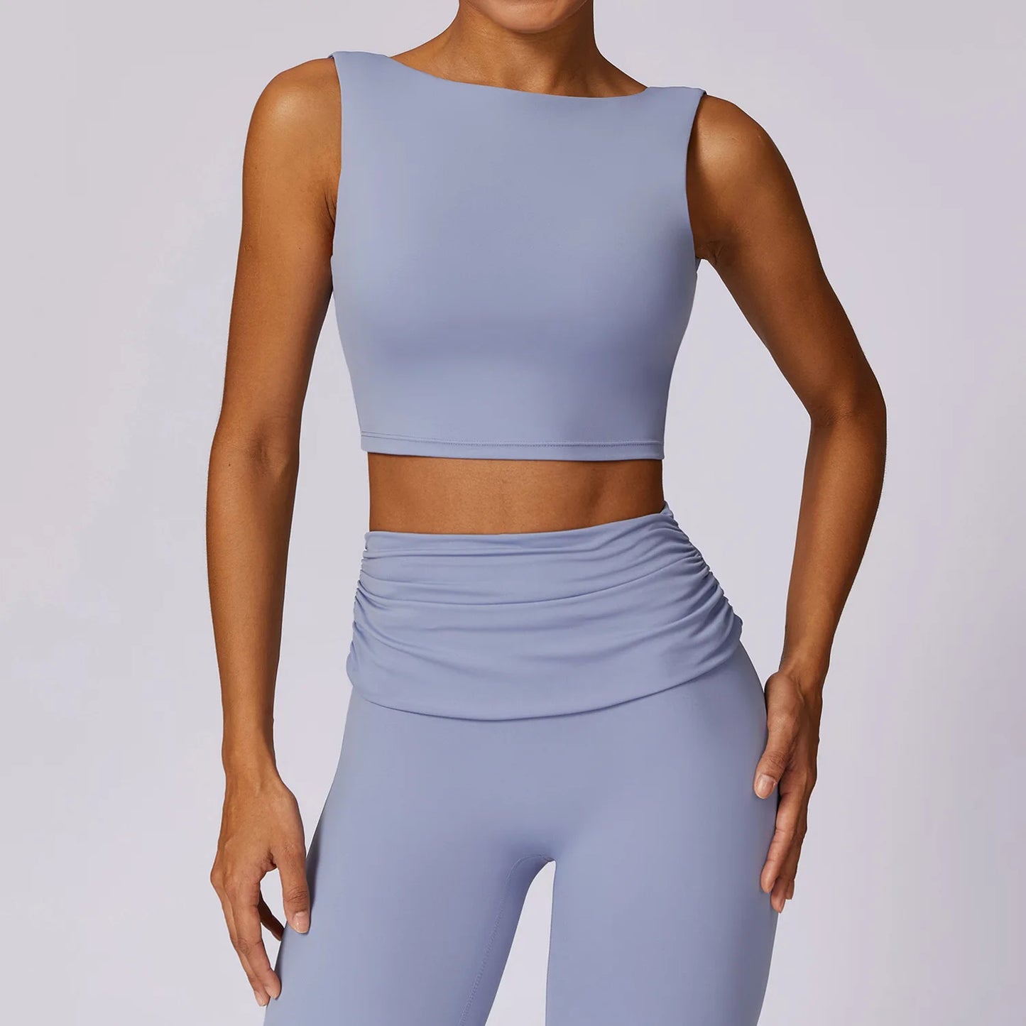 NCLAGEN Fitness Top – Figurbetont, stützend & mit herausnehmbaren Pads. Push-up Effekt & maximaler Halt. Slim Fit Design für Training und Alltag