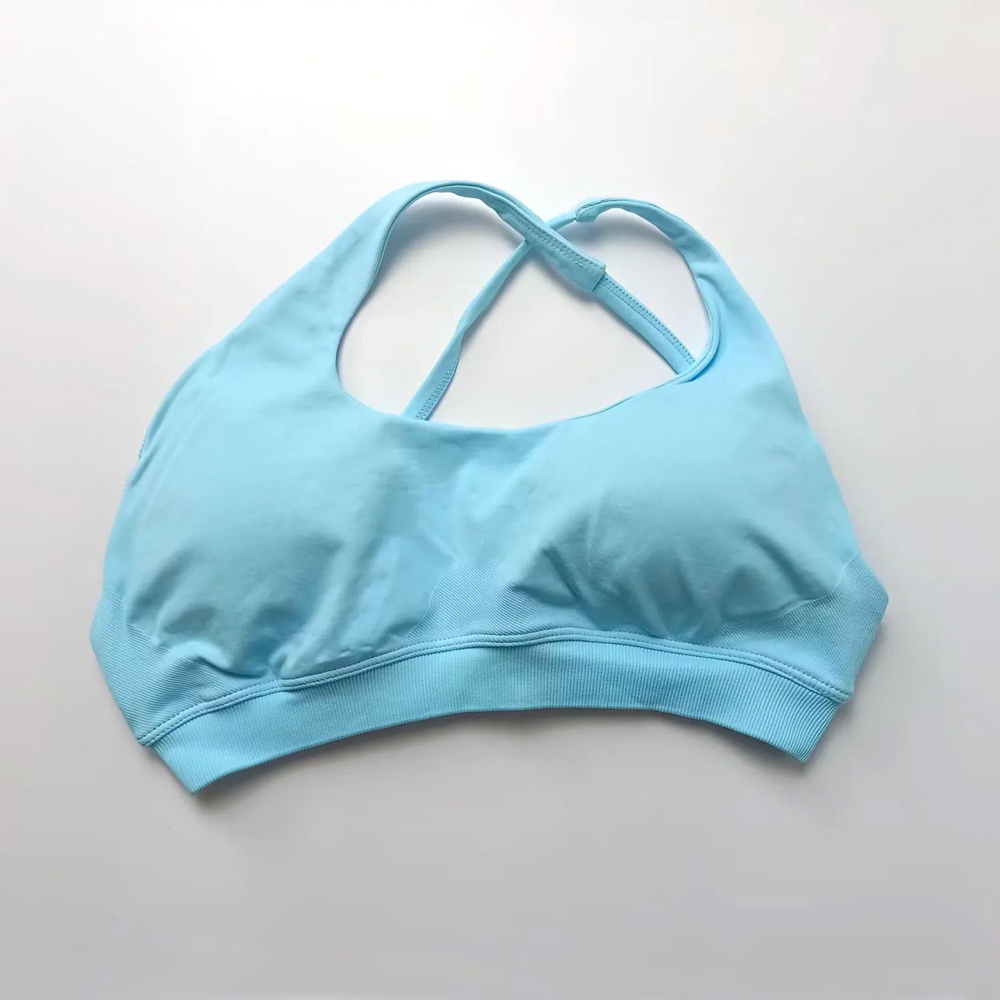 NCLAGEN Active Top – Asymmetrisch, elegant & perfekt fürs Workout. Stylisch, stützend & nahtlos. Rückenausschnitt & maximaler Komfort