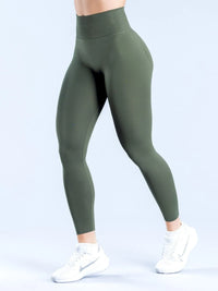 NCLAGEN Fitness Tights – Figurformend, bequem & stylish fürs Workout. High Waist Design mit Tummy Control & Scrunch Effekt. Komfort, Halt & sexy Kurven in einem