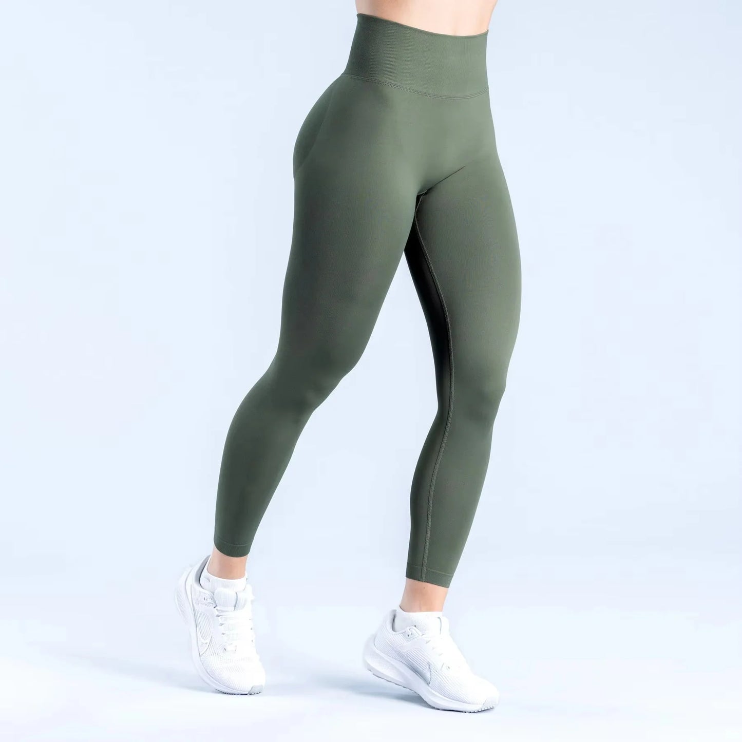 NCLAGEN Fitness Tights – Figurformend, bequem & stylish fürs Workout. High Waist Design mit Tummy Control & Scrunch Effekt. Komfort, Halt & sexy Kurven in einem