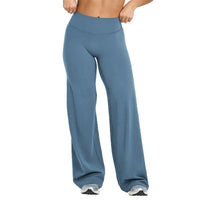 NCLAGEN Straight-Leg Sporthose, Naked Feel Design für Pilates, Running & Gym, Weich, Mid-Waist & perfekt für Training & Alltag