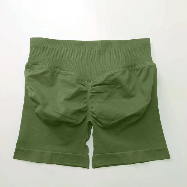 NCLAGEN Seamless Shorts – Figurbetonter Scrunch-Effekt für Gym & Alltag, Nahtloser Sitz & sexy Kurven beim Training
