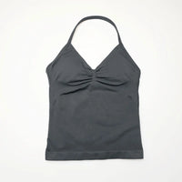 NCLAGEN Sexy Yoga & Gym Top – Halter-Design mit schöner Rückenansicht
