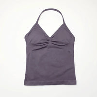NCLAGEN Sexy Yoga & Gym Top – Halter-Design mit schöner Rückenansicht