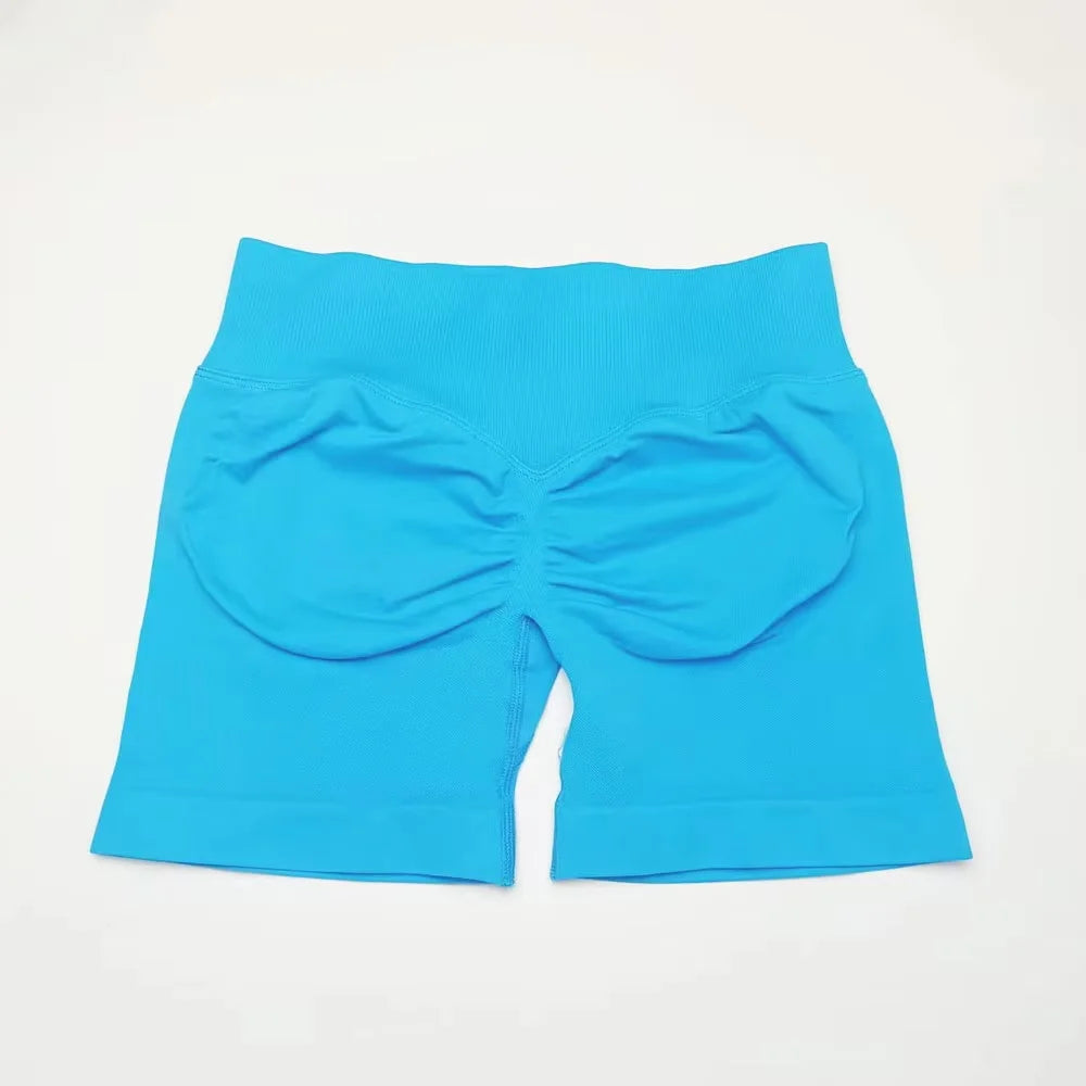 NCLAGEN Seamless Shorts – Figurbetonter Scrunch-Effekt für Gym & Alltag, Nahtloser Sitz & sexy Kurven beim Training