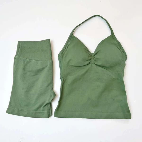 MUST HAVE 2025! NCLAGEN 2-teiliges Set für Yoga, Running, Fitness, Workout & Alltag. Modernes Design trifft Funktionalität und Style