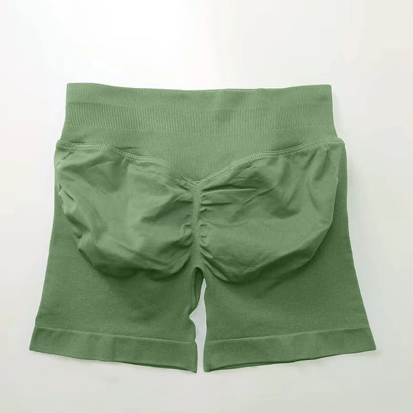 NCLAGEN Seamless Shorts – Figurbetonter Scrunch-Effekt für Gym & Alltag, Nahtloser Sitz & sexy Kurven beim Training
