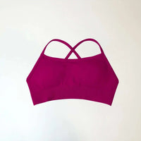 NCLAGEN Fitness Bra – Push-up Effekt & bequemer Cross-Back Style. Stylisch, stützend & perfekt fürs Workout