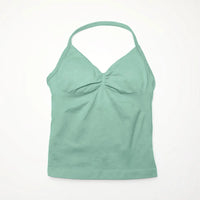 NCLAGEN Sexy Yoga & Gym Top – Halter-Design mit schöner Rückenansicht