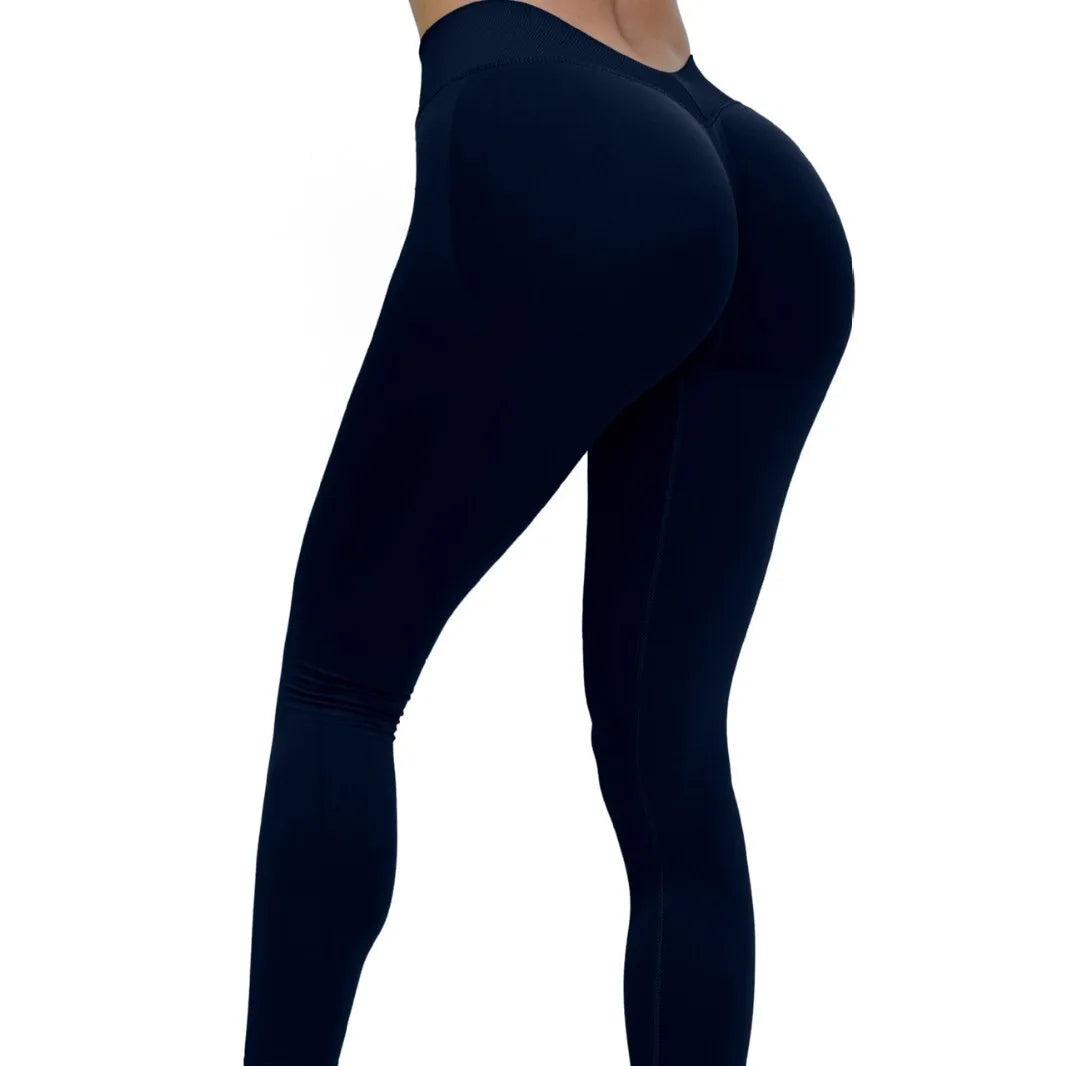 NCLAGEN Nahtlose Sexy Yoga Leggings – High Waist & Hip-Lifting für perfektes Workout. Ultra bequem und leicht