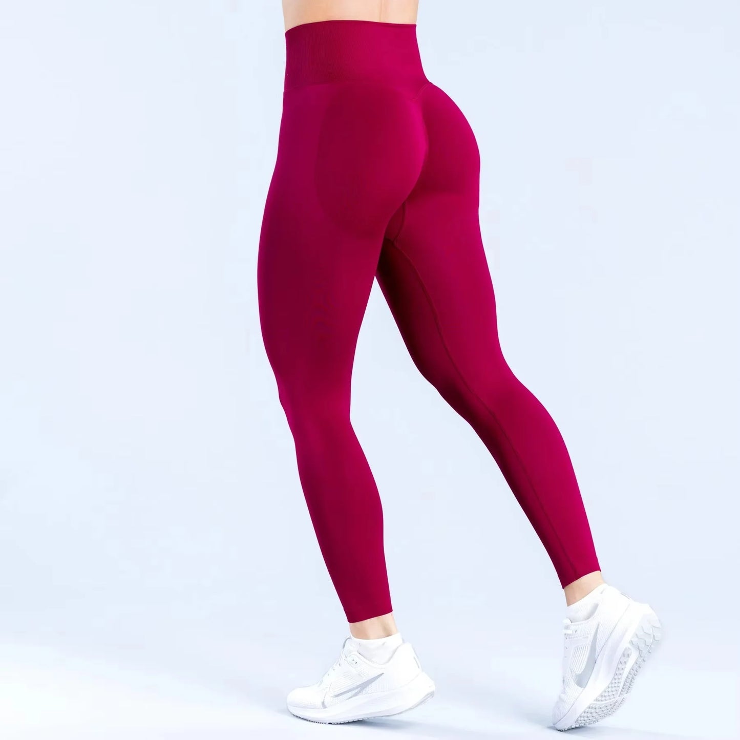 NCLAGEN Fitness Tights – Figurformend, bequem & stylish fürs Workout. High Waist Design mit Tummy Control & Scrunch Effekt. Komfort, Halt & sexy Kurven in einem