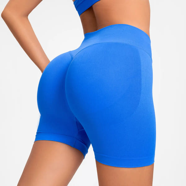 NCLAGEN Seamless Shorts – Figurbetonter Scrunch-Effekt für Gym & Alltag, Nahtloser Sitz & sexy Kurven beim Training