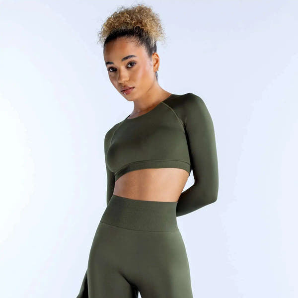 NCLAGEN Fitness Long Sleeve Top – Elegant, sportlich & perfekt fürs Workout. Figurbetont, atmungsaktiv & mit schönem Rücken