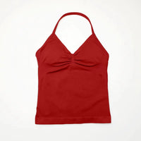 NCLAGEN Sexy Yoga & Gym Top – Halter-Design mit schöner Rückenansicht