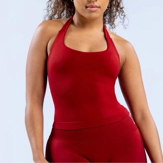 NCLAGEN Tank Top – Figurbetont, stützend & stylisch im Workout, Push-up Effekt & Komfort beim Training – Elegantes Design mit schöner Rückenansicht