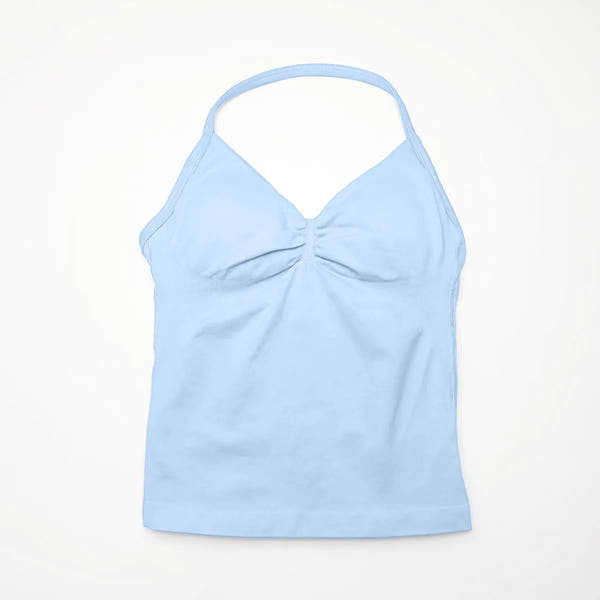 NCLAGEN Sexy Yoga & Gym Top – Halter-Design mit schöner Rückenansicht