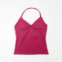 NCLAGEN Sexy Yoga & Gym Top – Halter-Design mit schöner Rückenansicht