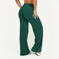 NCLAGEN Straight-Leg Sporthose, Naked Feel Design für Pilates, Running & Gym, Weich, Mid-Waist & perfekt für Training & Alltag