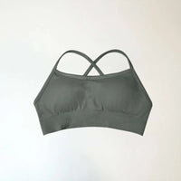 NCLAGEN Fitness Bra – Push-up Effekt & bequemer Cross-Back Style. Stylisch, stützend & perfekt fürs Workout