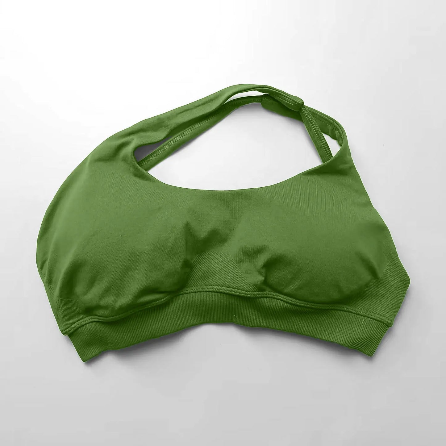 NCLAGEN Active Top – Asymmetrisch, elegant & perfekt fürs Workout. Stylisch, stützend & nahtlos. Rückenausschnitt & maximaler Komfort
