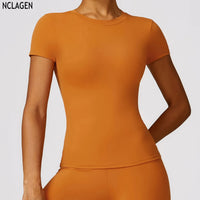NCLAGEN Fitness Shirt – Kurzarm, bequem & perfekt fürs Workout, Sportlich, leicht & rundum komfortabel