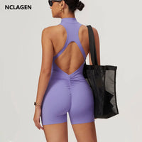 NCLAGEN Fitness Jumpsuit – Figurbetont, bequem & stylisch fürs Workout. Sportlich, sexy & perfekt für Training & Alltag