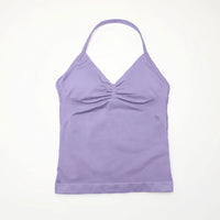 NCLAGEN Sexy Yoga & Gym Top – Halter-Design mit schöner Rückenansicht