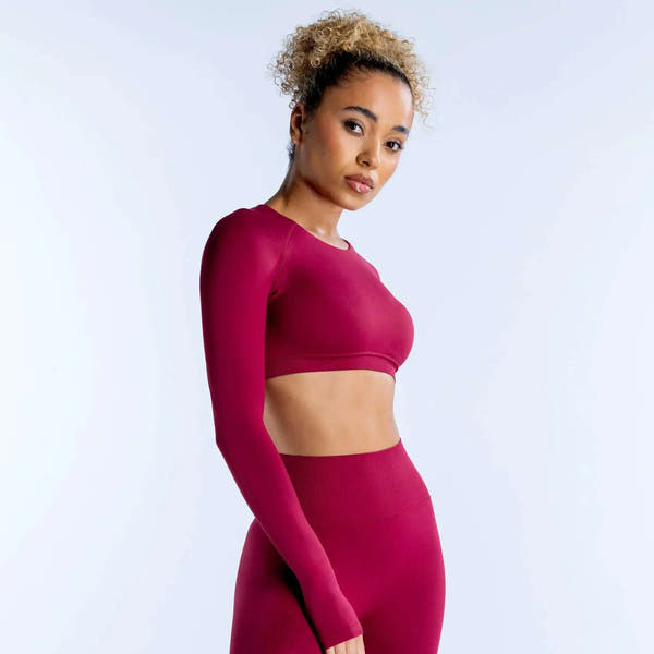 NCLAGEN Fitness Long Sleeve Top – Elegant, sportlich & perfekt fürs Workout. Figurbetont, atmungsaktiv & mit schönem Rücken